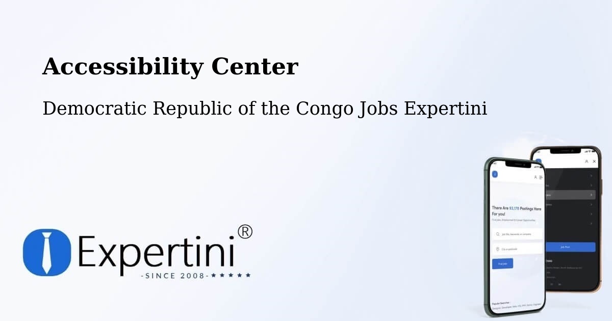 Accessibility Statement – Yangambi - Democratic Republic of the Congo Jobs Expertini